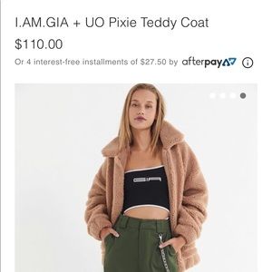I.AM.GIA Pixie Teddy Coat